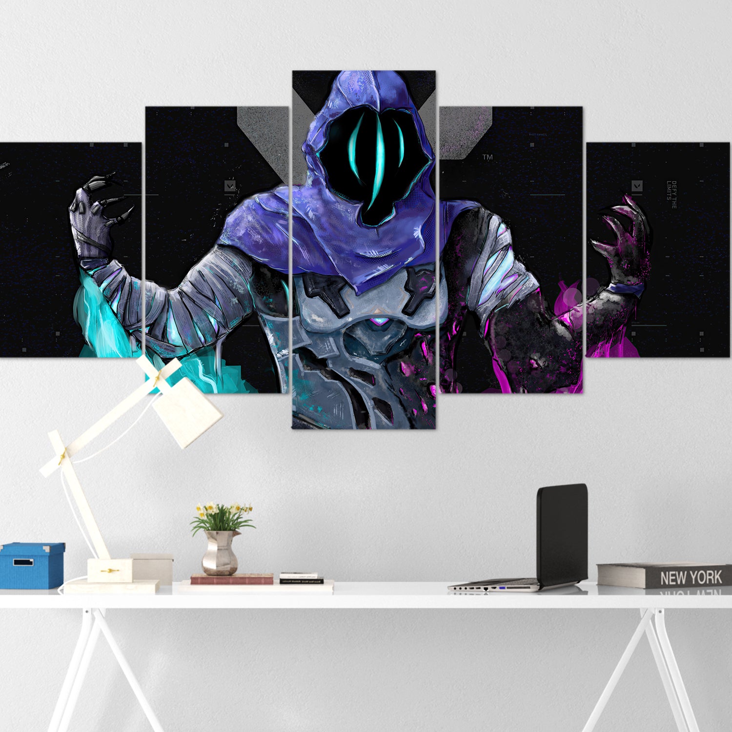 Tableau Assassins Creed Iv Black Flag - 5 pièces Peinture sur Toile Impression